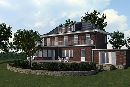 visualisierung wohnhaus